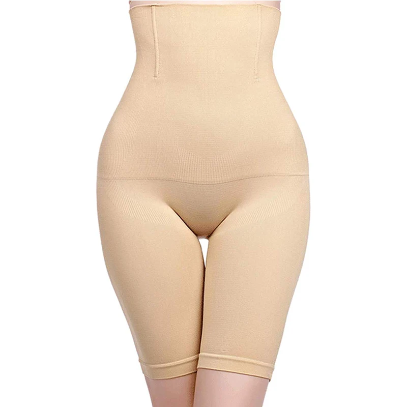 Женское корректирующее белье с высокой талией более тонкие шорты до середины