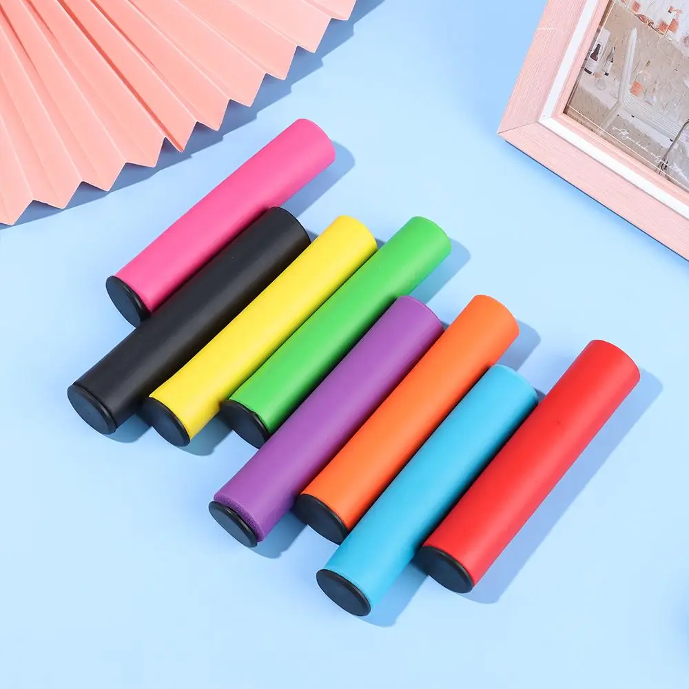 

1Pair Silicone Shock Absorption Anti-slip Super Light Sponge Grips Bicycle Handlebar Grip Cycling Parts Bike Accessories