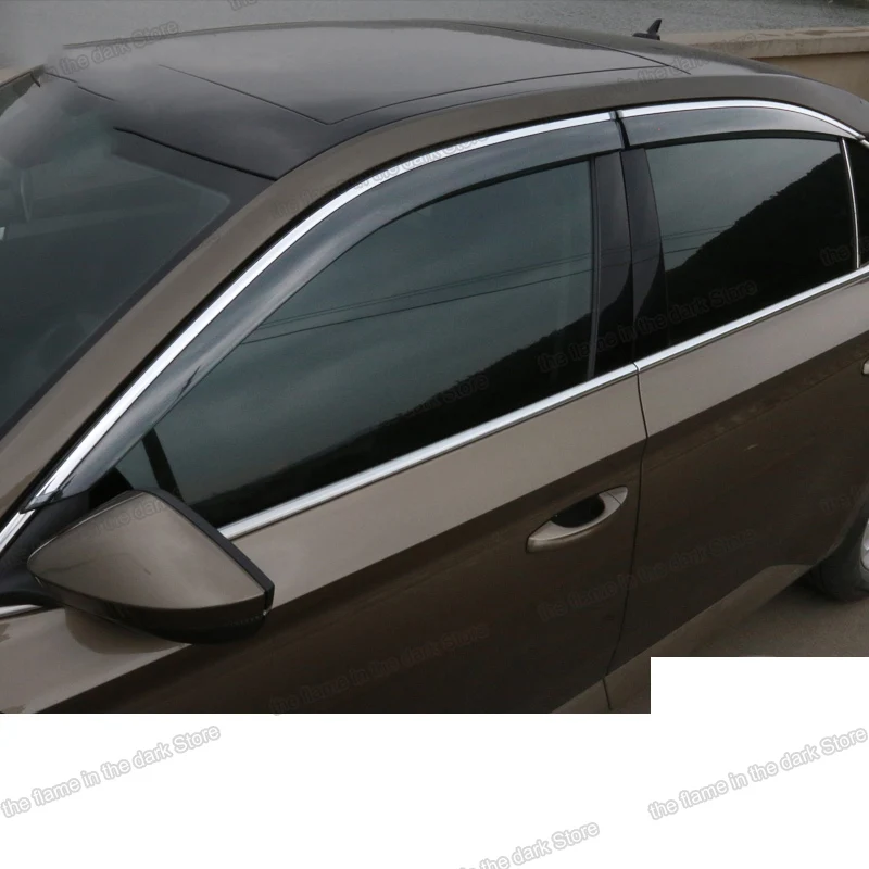 Дождевик для окна автомобиля Lsrtw2017 планка Skoda Superb 2016 2017 2018 2019 2020 аксессуары