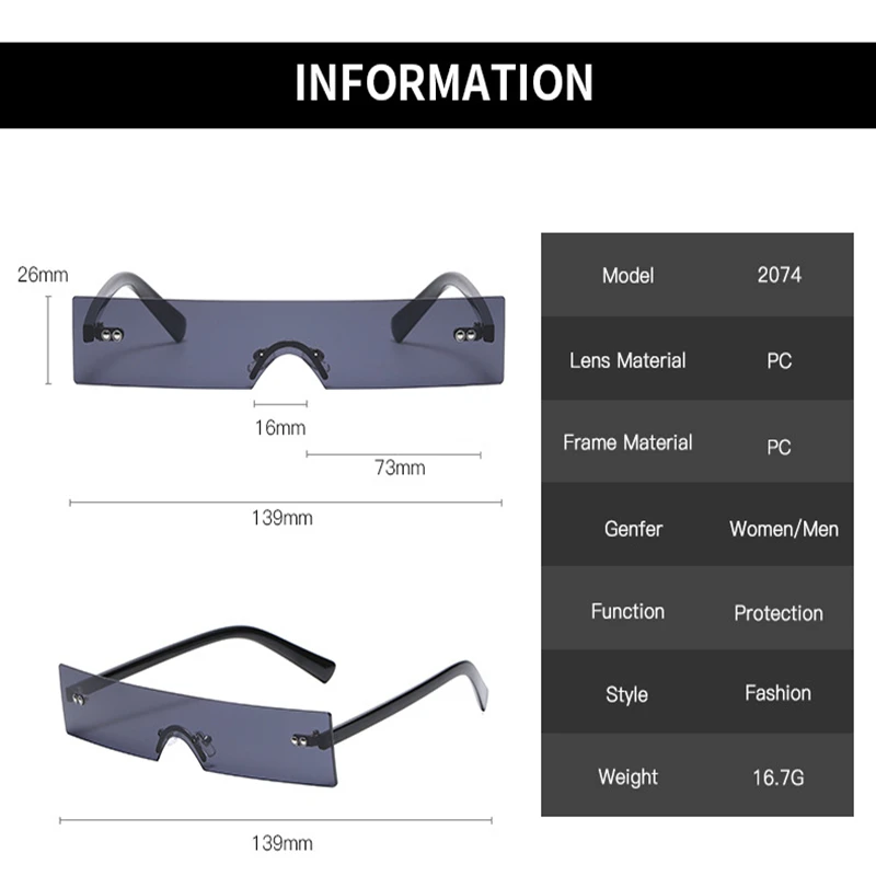 

2020 Small Frame Square Sunglasses Women Men High Quality Sun glasses Ocean Yellow Lens Gafas Eyewear