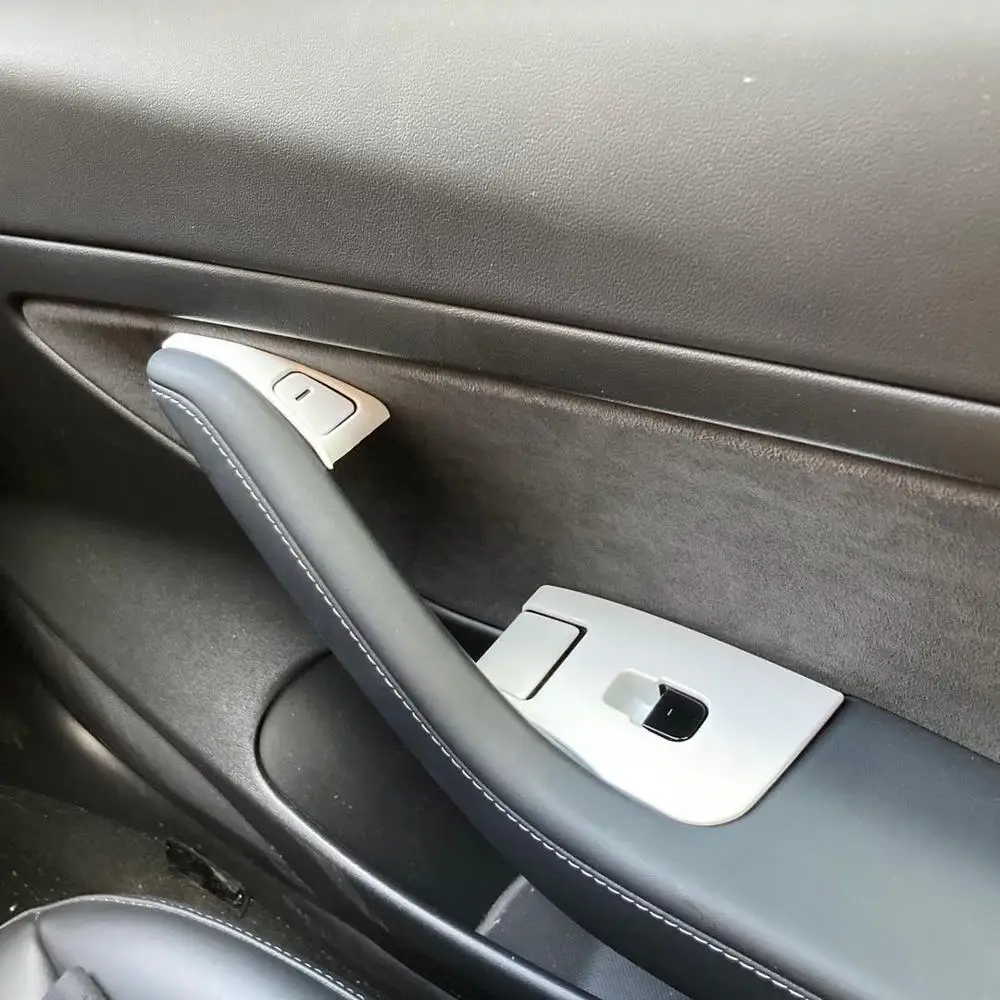 14 шт. жемчужно белый для Tesla Model 3 панель подлокотника межкомнатных дверей и окон