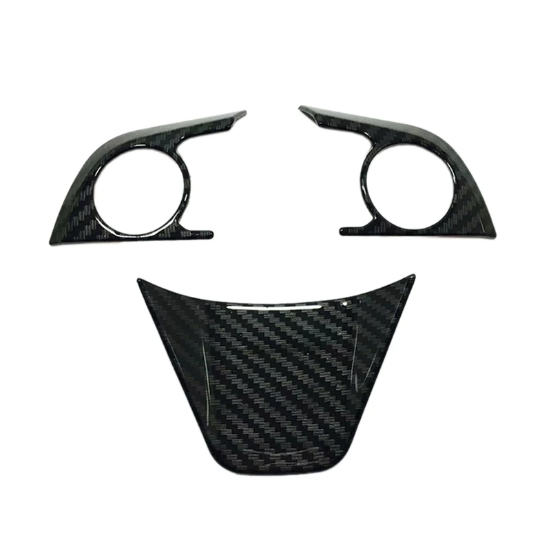 Для TOYOTA Corolla 2018 ABS углеродное волокно внутренняя рамка для руля накладка 3