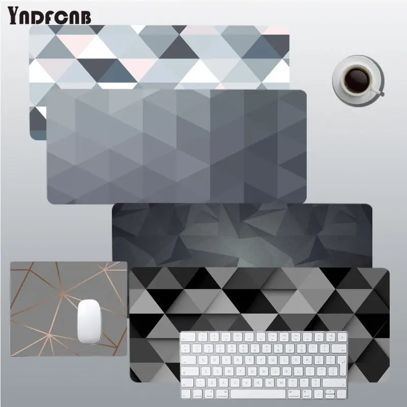 

YNDFCNB Gray beautiful design Funny Comfort Mouse Mat Gaming Mousepad Size for Cs Go LOL Game Player PC Computer Laptop