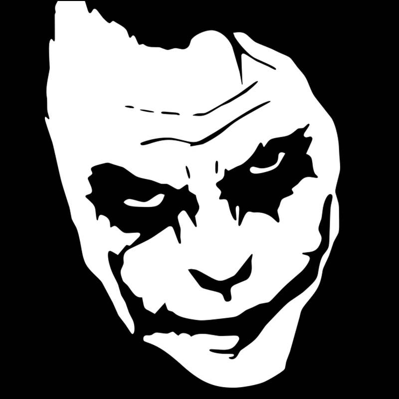 

Small Town Joker Face Vinyl Car Stickers For Volkswagen Bmw E46 Bmw E90 Passat B6 Car Sticker Automobile Car Accessories