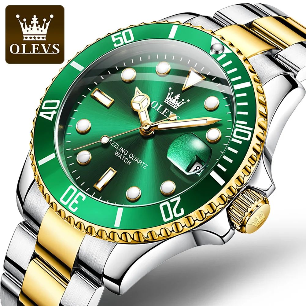 

OLEVS Top Brand Luxury Fashion Watch Men 30M Waterproof Date Clock Sport Watches Mens Quartz Wristwatch Relogio Masculino 5885