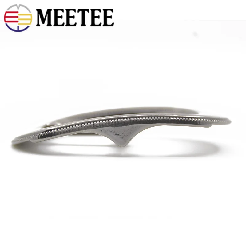 Мужской ремень Meetee металлический с пряжкой 2/5 мм 32 33 аксессуары для