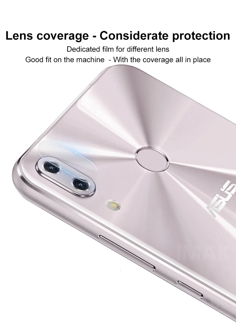 IMAK HD объектив камеры закаленное стекло для Asus Zenfone 6 5Z 5 ZS630KL ZS620KL ZE620KL Защита объектива камеры