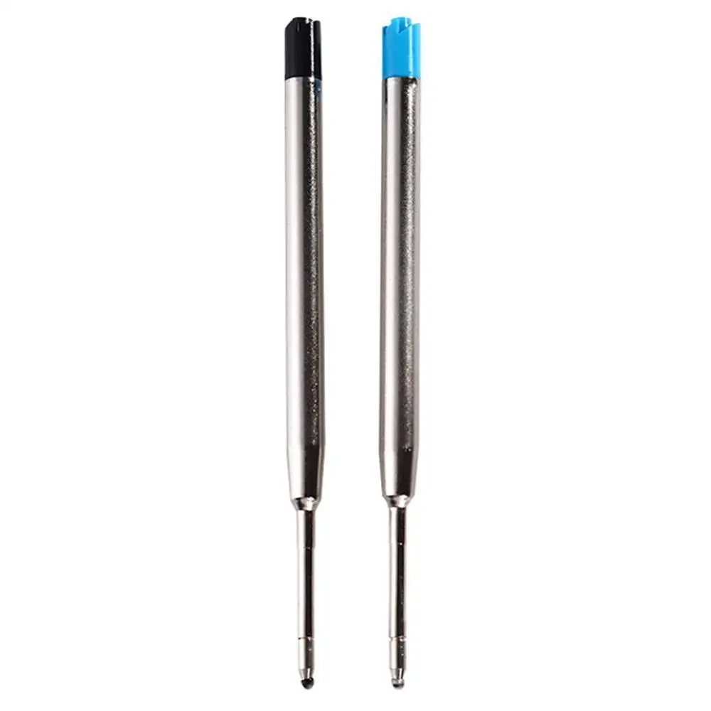 5 pcs Blue Black Ink Medium Roller Ball Pens Metal Ballpoint Pen Refills Refill for Parker School Office Stationery Supplies | Канцтовары