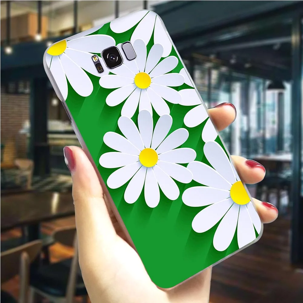 Чехол для телефона Samsung M10 3D Цветочный чехол Note 8 9 M20/M30 Galaxy S6/S7 Edge S8/S9/S10 Plus S10e жесткий