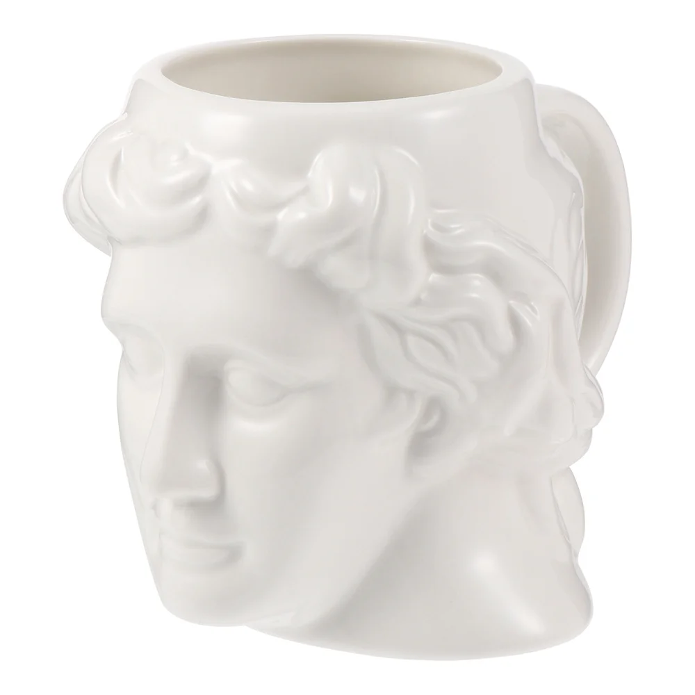 

1pc David Sculpture Mug Coffee Ceramic Cup Roman Sculpture Water Cup