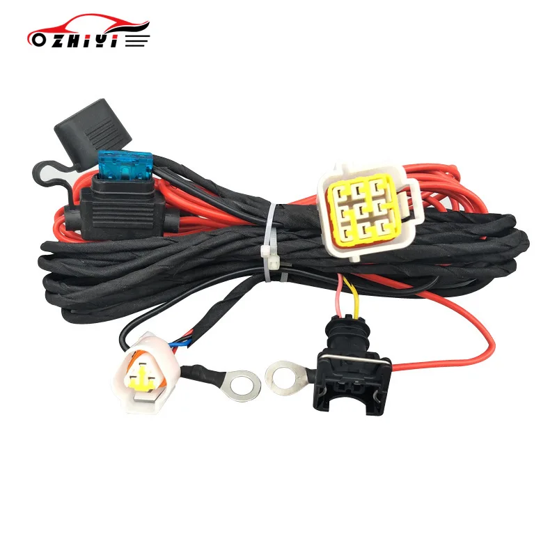 

Жгут питания, стояночный обогреватель, проводной переключатель, масляный насос, основная плата, соединительная линия, переключатель, 3-пров...