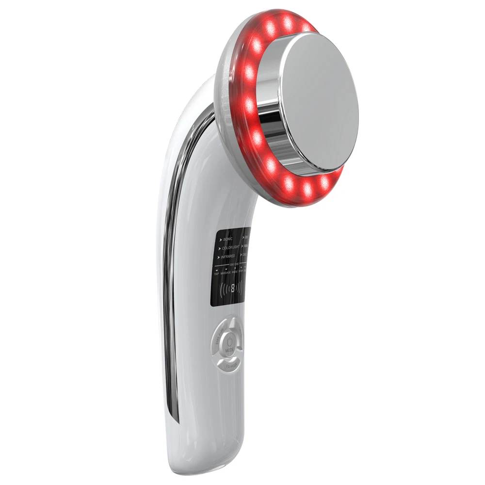 Goedkoop 6 In 1 Ultrasone Cavitatie Afslanken Machine Body Fat Burner Anti Cellulite Massager Galvanische Infrarood Led Photon Facial Apparaat