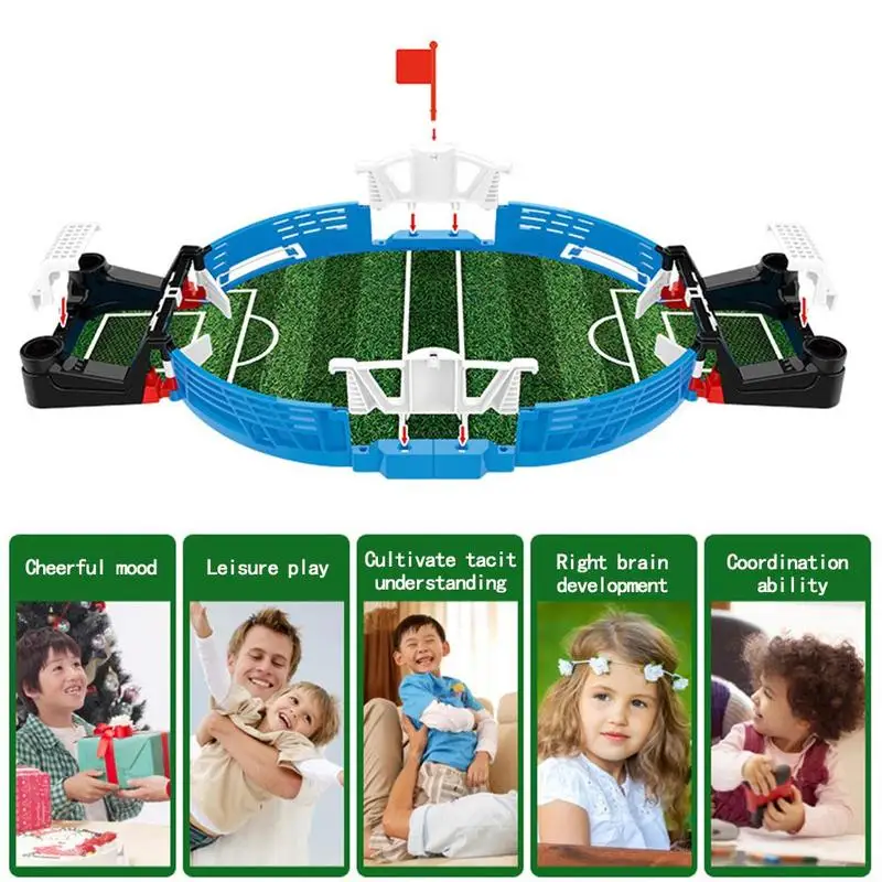 

Mini Indoor Table Football Children's Athletics Football Toy Battle Double Athletic Sports X3I5