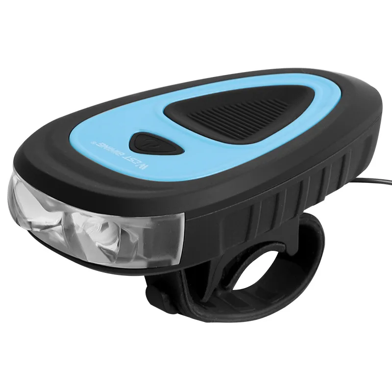 Велосипедный головной светильник с роговым фонариком зарядка через USB для