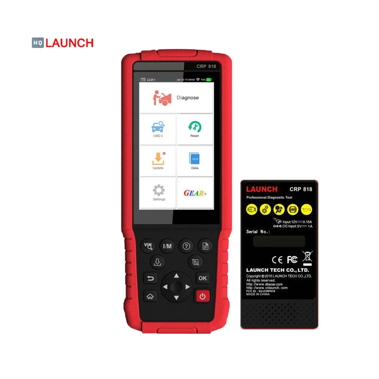 

Обновленная версия диагностического сканера Launch easydiag x431 CRP818