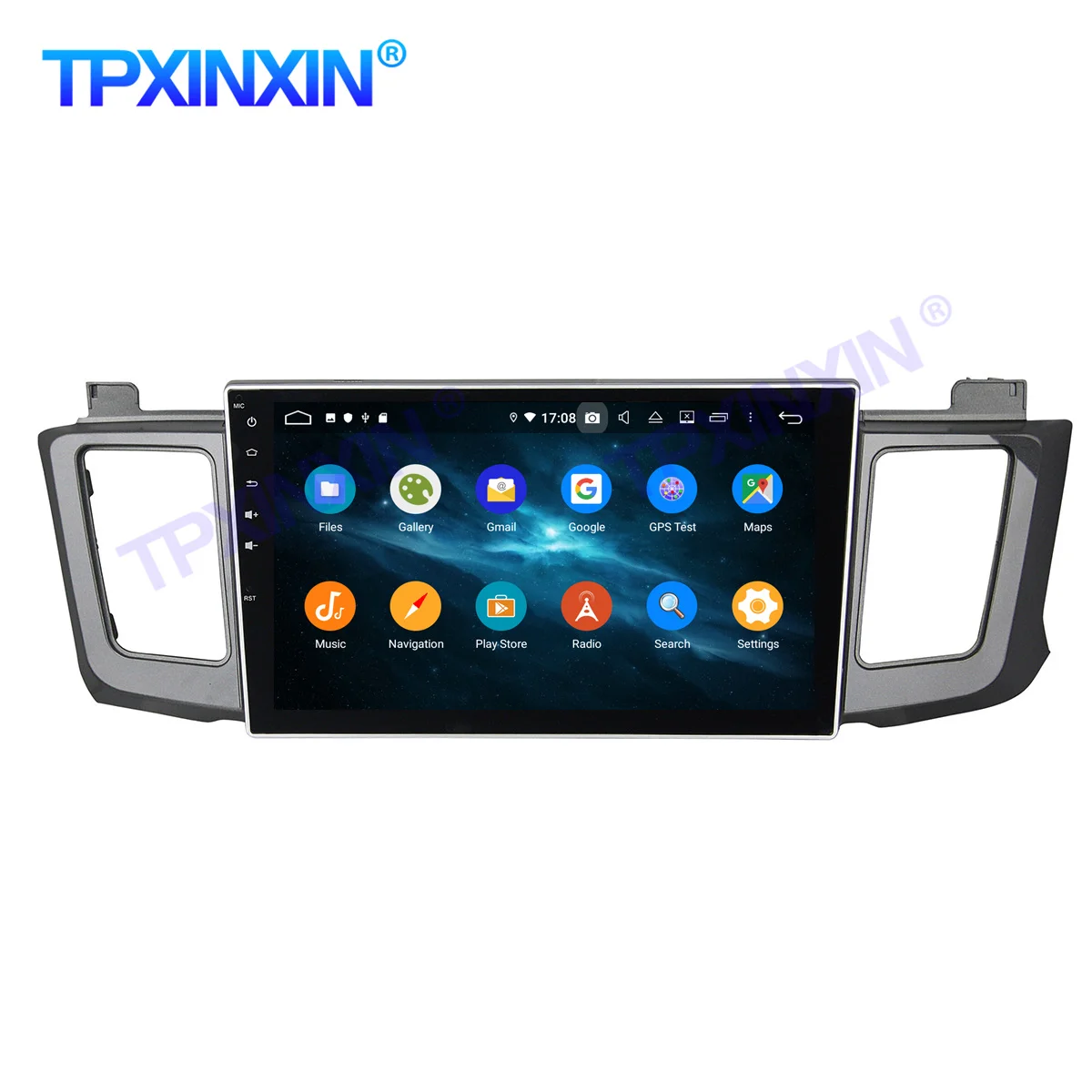 4G + 128G для Toyota RAV4 2012-2015 Android 10 0 IPS Carplay PX6 DSP мультимедийный рекордер GPS Navi Стерео авто