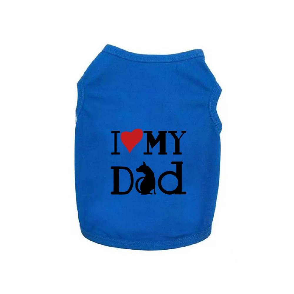 

Summer Pet Dog Clothes Vest Small Medium French Bulldog Girl Dog Breathable Printed Shirt T-shirt Chihuahua Puppy Clothes XS-5XL