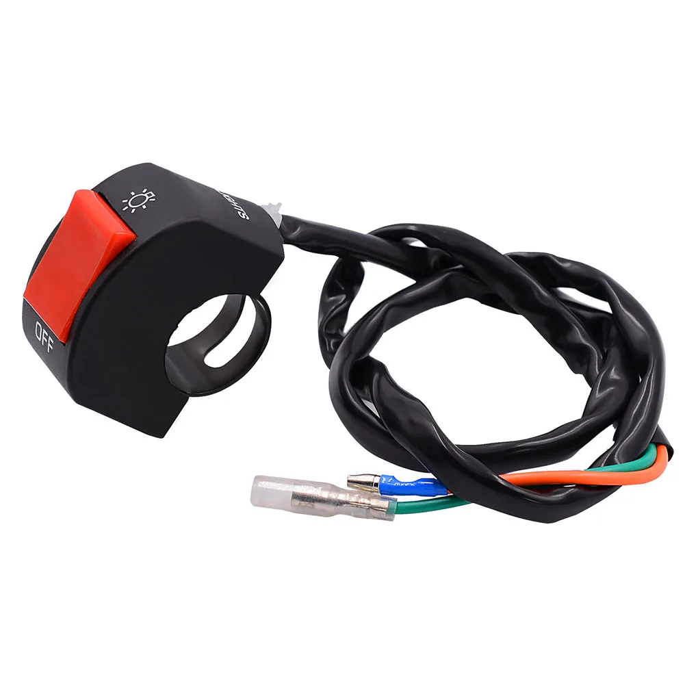 Прочный велосипедный переключатель для мотоцикла водонепроницаемый головной