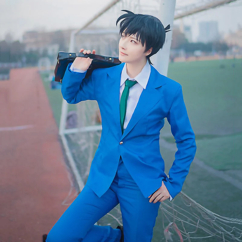 Кудо Шиничи маскарадные костюмы японского аниме Детектив Конан одежда