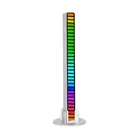 Цветная светодиодная лента RGB с управлением звуком, энергосберегающая лампа для создания ритма и настроек музыки, декоративный ночник с питанием от USB