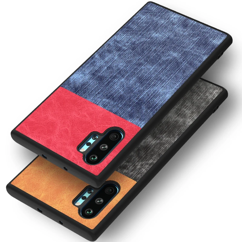 Антиударный чехол из ковбойской ткани для Samsung Galaxy Note 10 Pro 8 9 S8 S9 S10 Plus A10 A20 A30 A40 A50 A70.