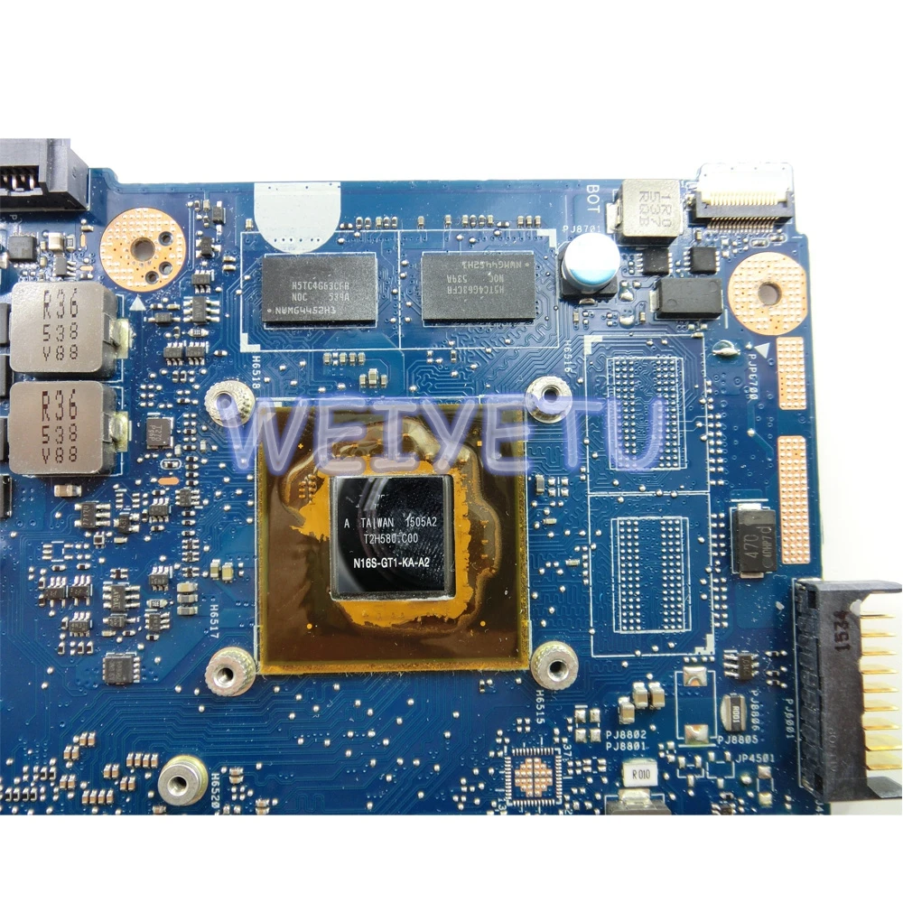 Материнская плата N551JB K/ i7 4720HQ материнская для ASUS N551J G551J N551JK N551JW ноутбука с