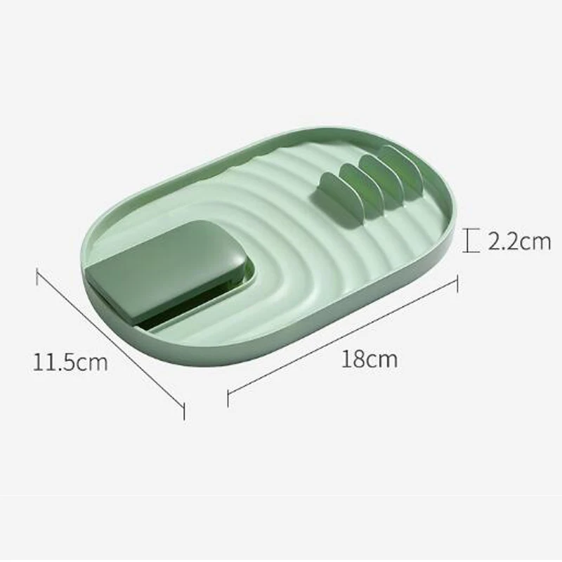 

Creative collapsible Kitchen Spatula Cover Rack, Kitchen Spatula Mat, Kitchen Storage Rack, Plastic spoon storage rack