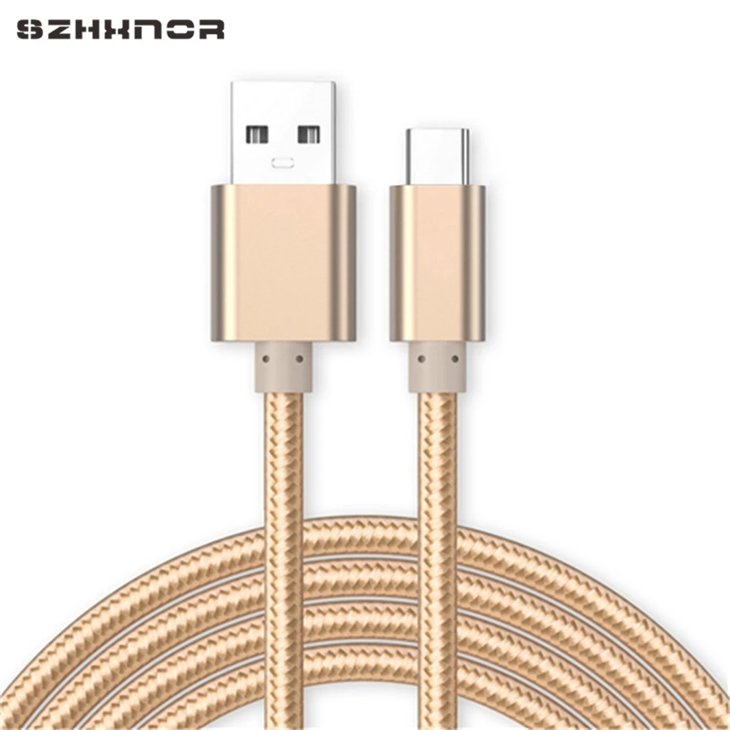 Красный 2 м быстрое зарядное устройство type C USB кабель провода для SAMSUNG S10 A40 A50 M20 Xiaomi Mi 9 Leagoo S9 Xperia XA1 XZ Doogee Honor 10 9 V20