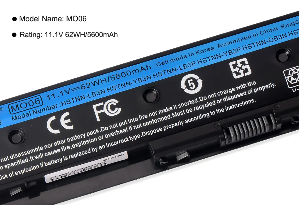 KingSener 11,1 V 62WH ноутбук Батарея MO06 HSTNN-LB3N для hp павильон DV4-5000 DV6-7002TX 5006TX DV7-7000 батареи 671567-421