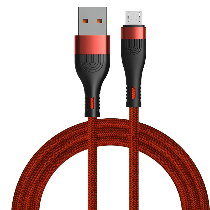 18W 4A Micro USB Cable 3A Fast Charging Charger Microusb Wire Cord For Samsung Xiaomi Redmi Android Mobile Phone Data Cable 2M