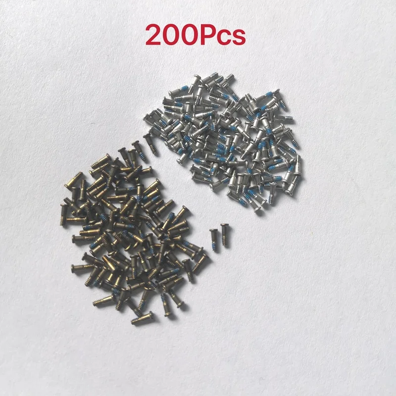 200 шт. нижний винт для iPhone 5S 6S 6 Plus 7 8 X Dock Connector Torx 5 Point Star Pentacle винты аксессуары Pentalobe