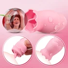 Лижущий язык вибратор женский оральный секс вибрирующий 12 частоты сосание сосков Вибратор клитор Вибратор для стимуляции для пары