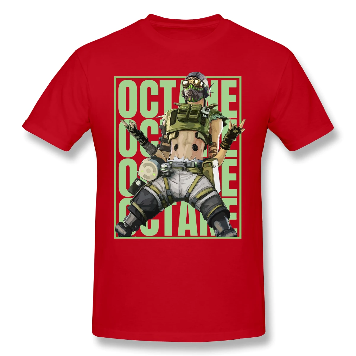 Apex Legends 2020 Новое поступление футболка Octane с его пусковым ковриком Crewneck хлопок для