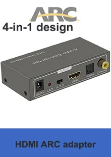 5 RCA Ypbpr компонент к HDMI HDTV Видео Аудио конвертер адаптер с питанием(USB DC кабель