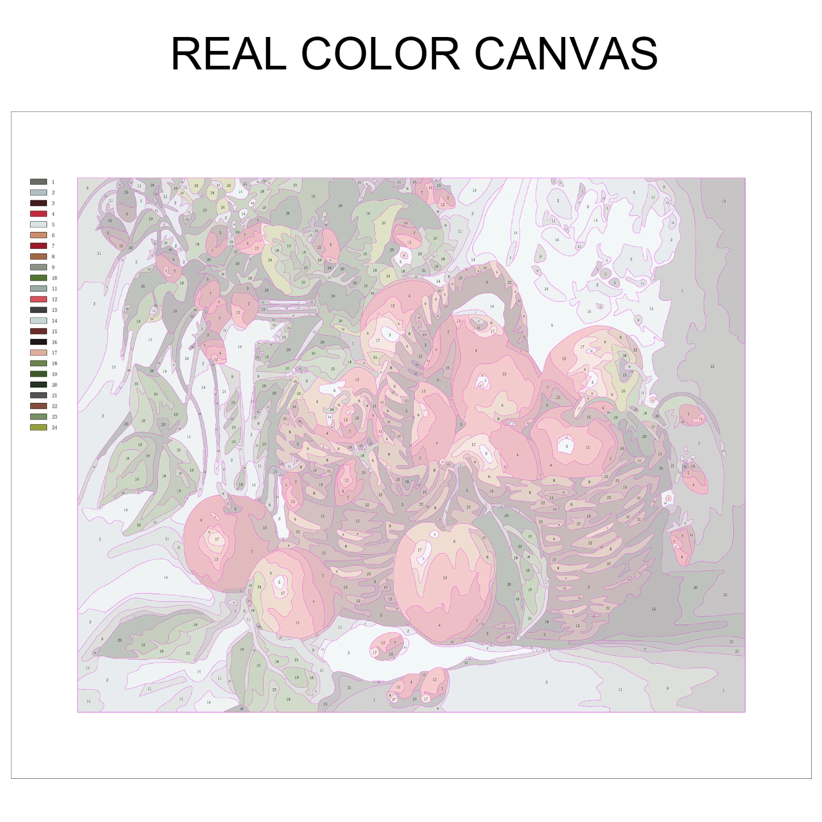 Раскраска по номерам на холсте для домашнего декора | Дом и сад