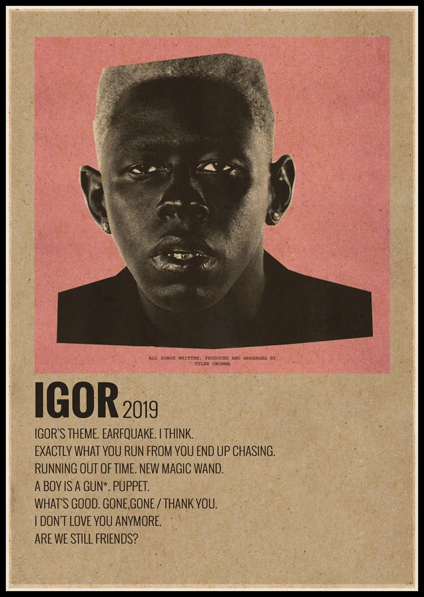 Популярный альбом в стиле ретро музыкальный постер со звездами хип-хоп настенное