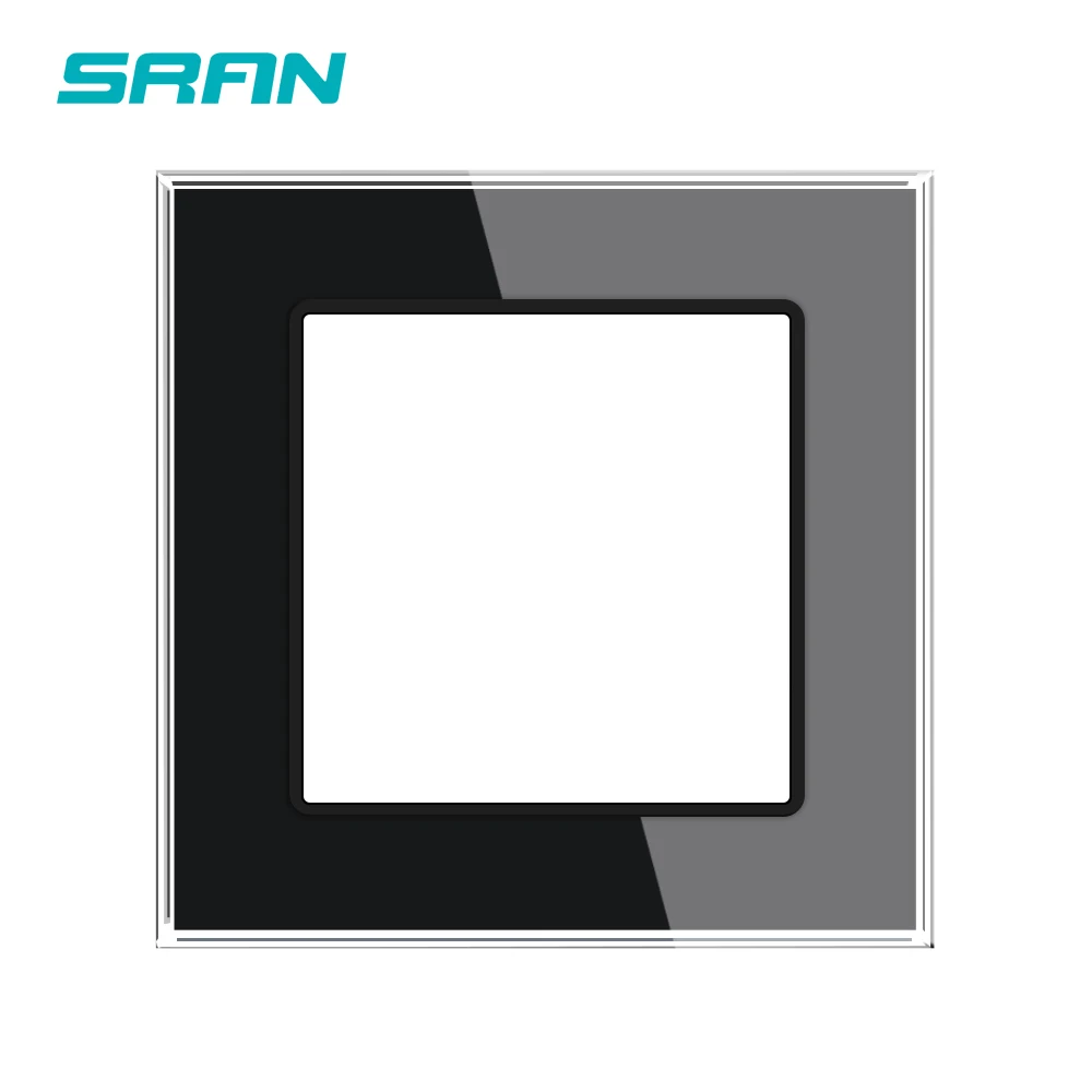 Пустая панель SRAN F6 без установки железной пластины 82 мм * белая прозрачная