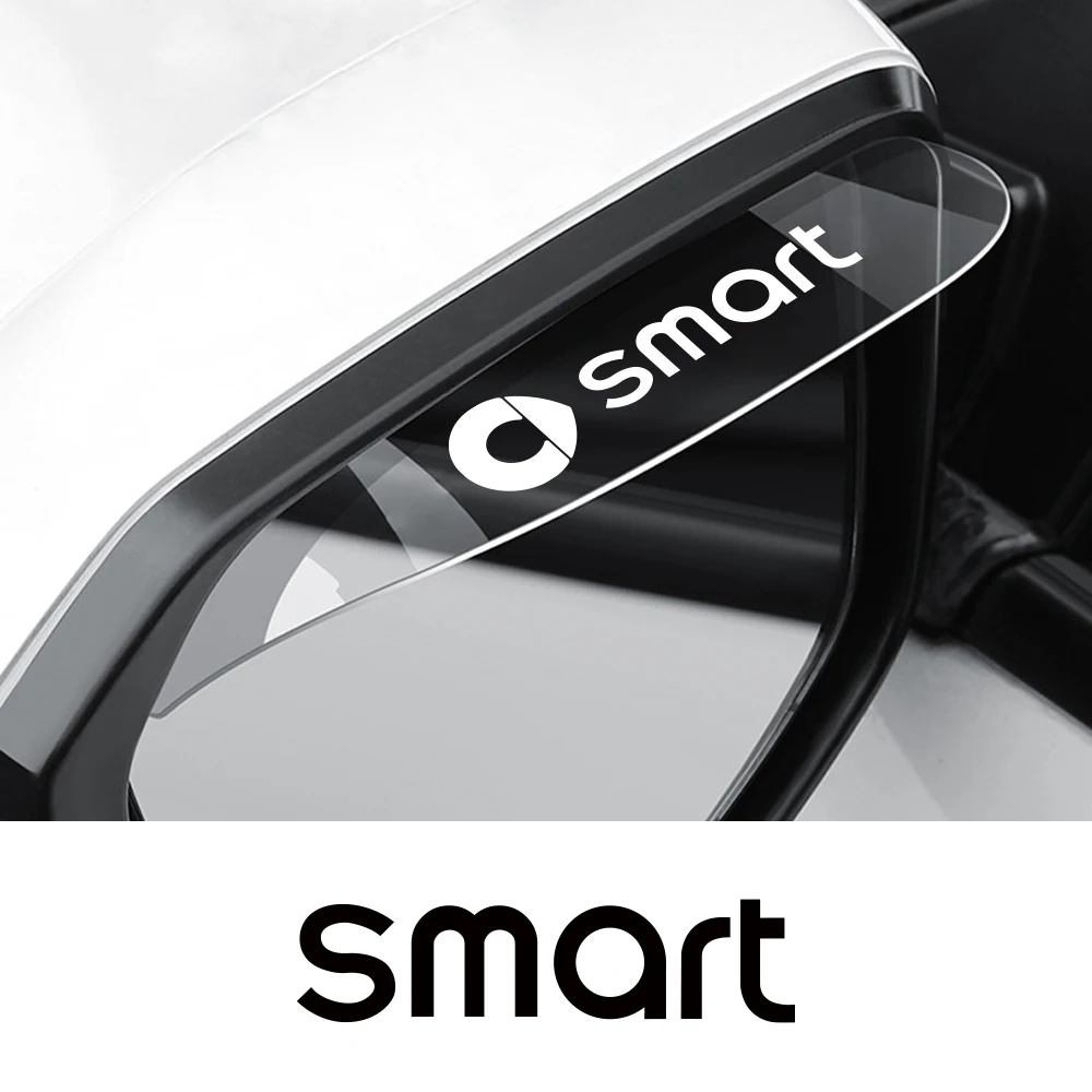 Автомобильное зеркало заднего вида 2 шт. защита от дождя чехол для Smart Fortwo Forfour 453 451