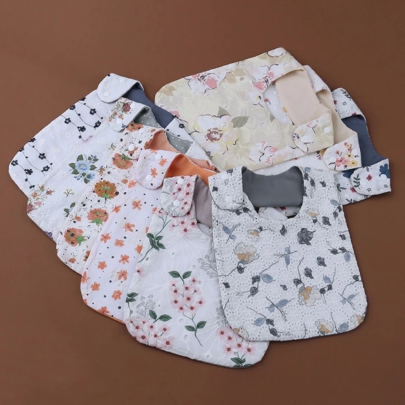 

Newborn Baby Waterproof Saliva Towel Toddler Feeding Burp Cloth Cotton Bib Scarf 425F