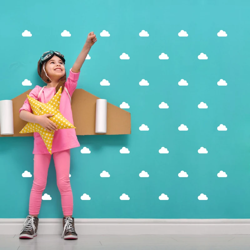 Маленькие треугольные настенные Стикеры для детской комнаты декоративные