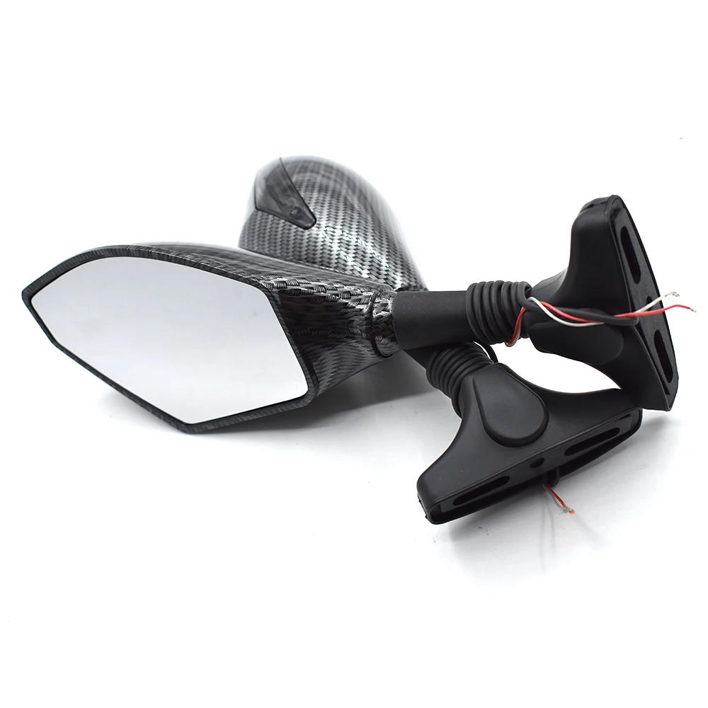 Black Motorcycle Front Back LED Turn Signal Integrated Mirrors For Yamaha MT-01 MT-03 MT-07 MT-09/SR/FZ-07 FZ-09 MT-10 | Автомобили и