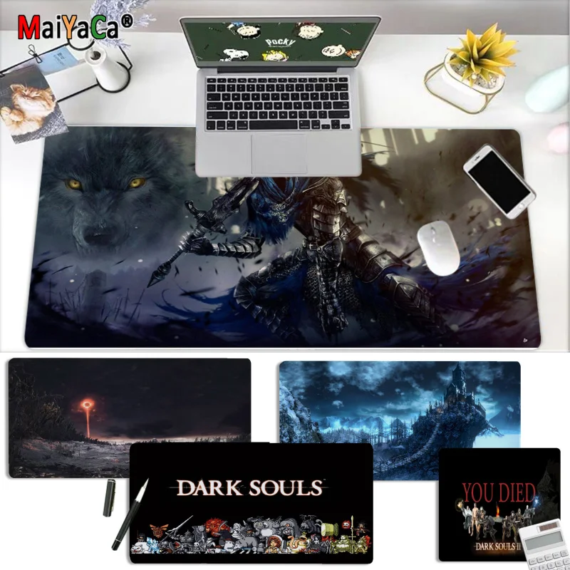 

MaiYaCa Boy Gift Pad dark souls Laptop Gaming Mice Mousepad Free Shipping Large Mouse Pad Keyboards Mat