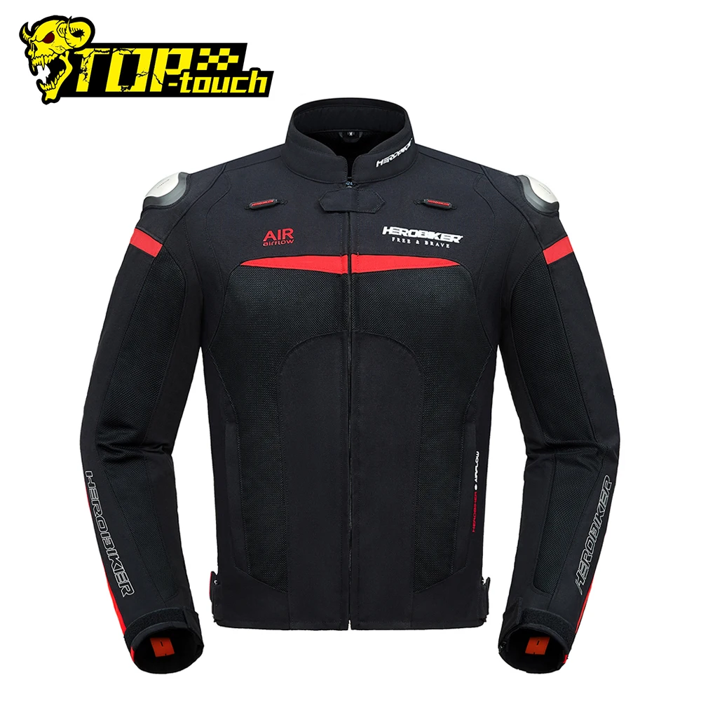 HEROBIKER летняя мотоциклетная куртка Мужская дышащая сетка jaqueta Chaqueta Moto для