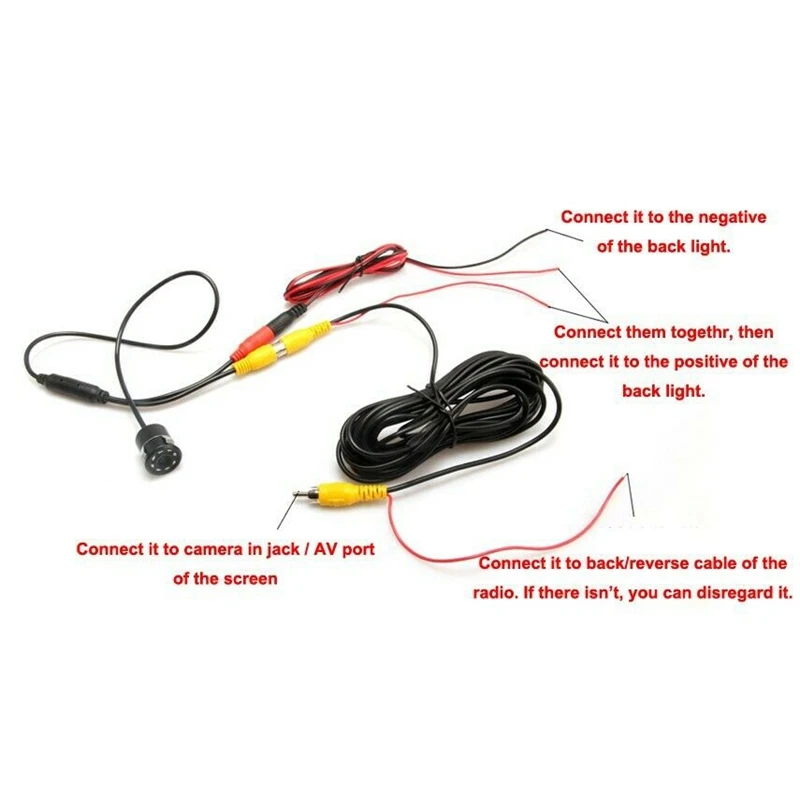 

Car Reverse Rear View Backup Parking Camera for Honda Pilot Acura Civic Fit Jazz Odyssey