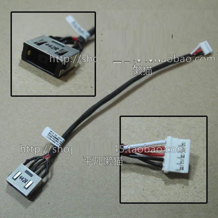

Новый кабель питания постоянного тока для Lenovo ThinkPad A275 20KC 20KD 01AW439, разъем для подключения зарядного порта