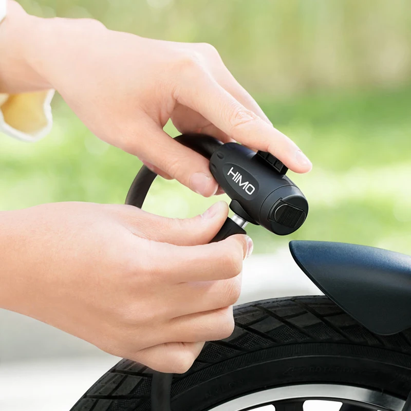 HIMO L150 electric scooter Folding Lock Security lockBicycle Lockstitch Portable Cable lock | Спорт и развлечения