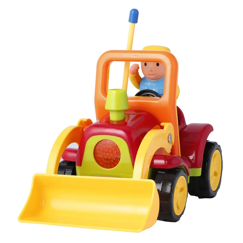 

Remote Control 2 Channels Cartoon Engineering Vehicles Music & Light & Sound Vehicles Educational Recognition Toy