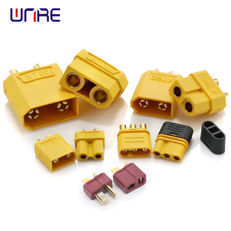 10/20PCS XT90 XT-90 Plug Male and Female Bullet Connectors Plugs Gold Plated For RC Lipo Battery Quadcopter Multicopter | Обустройство