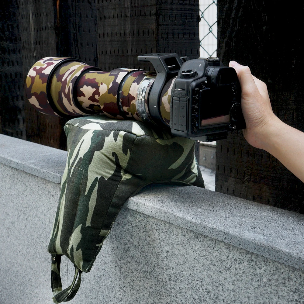 Meking мягкая подушка в камуфляжном стиле с креплением для телеобъектива