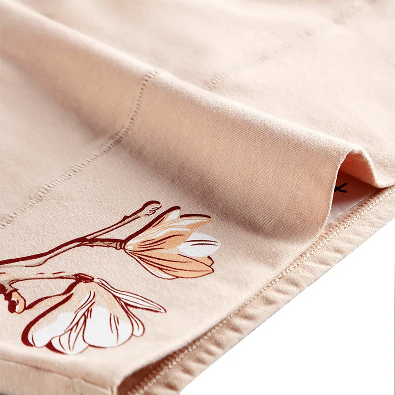 IZICFLY/нижнее белье с цветочным принтом Лидер продаж Женские трусики высокой